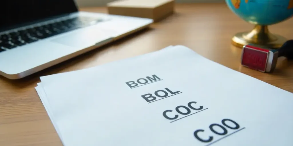 Essential Import Documents Explained: BOM, BOL, COC & COO